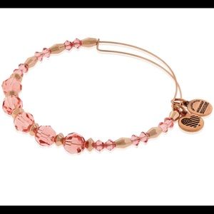 Alex and Ani Peony Beaded Bangle